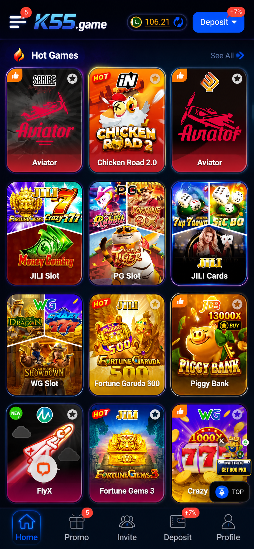 k55 Game App